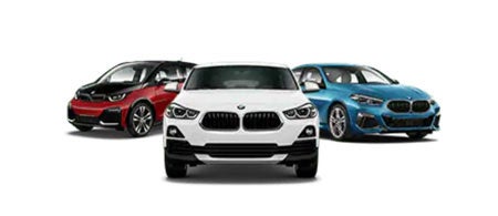 3 BMW car line up at BMW of Newton in Newton NJ