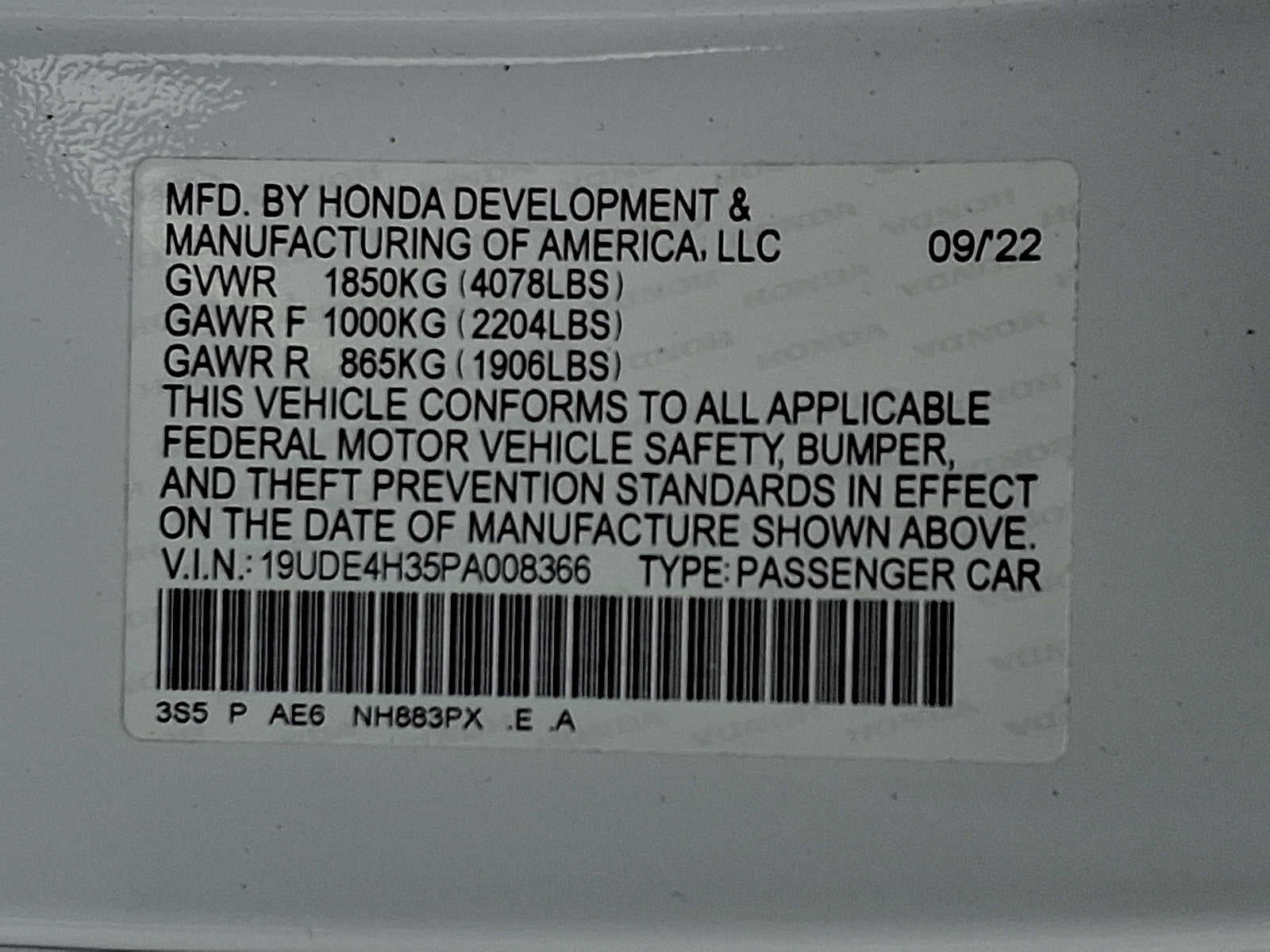 2023 Acura Integra CVT w/A-Spec Package