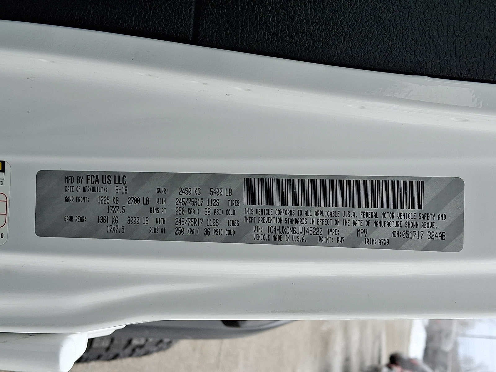 2018 Jeep Wrangler Unlimited Sport S 4x4