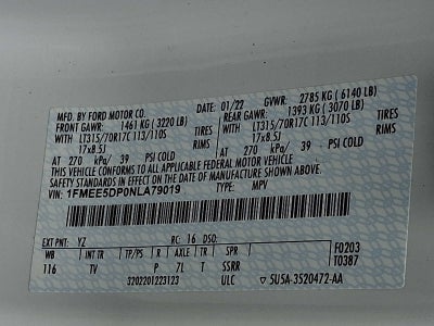 2022 Ford Bronco Wildtrak 4 Door Advanced 4x4