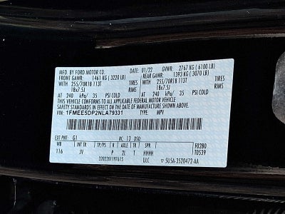 2022 Ford Bronco Outer Banks 4 Door Advanced 4x4