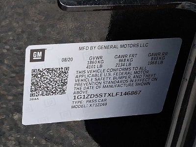 2020 Chevrolet Malibu 4dr Sdn LT