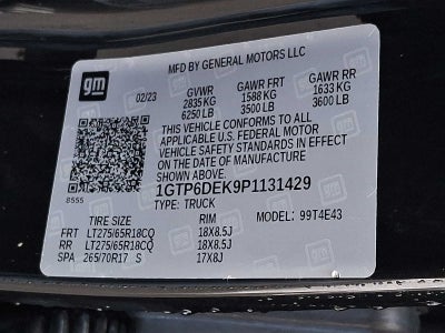 2023 GMC Canyon 4WD Crew Cab AT4