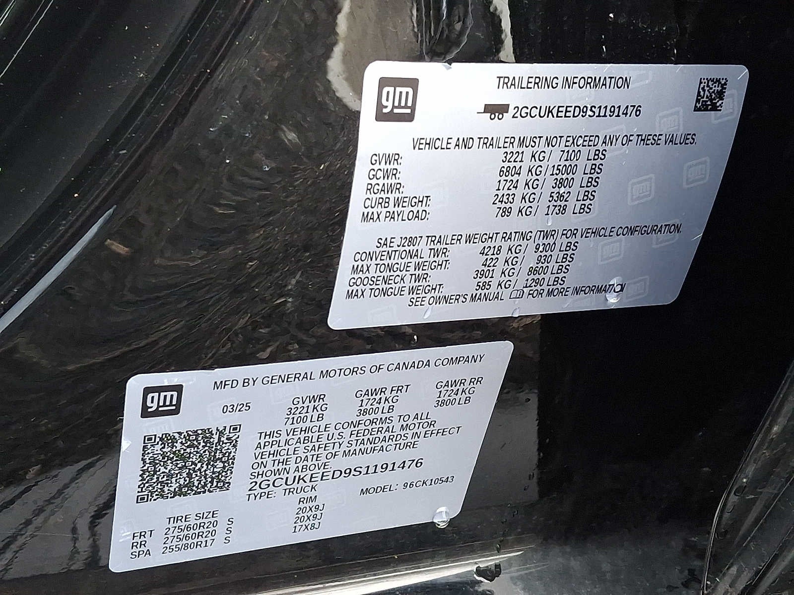 2025 Chevrolet Silverado 1500 4WD Crew Cab 147 RST