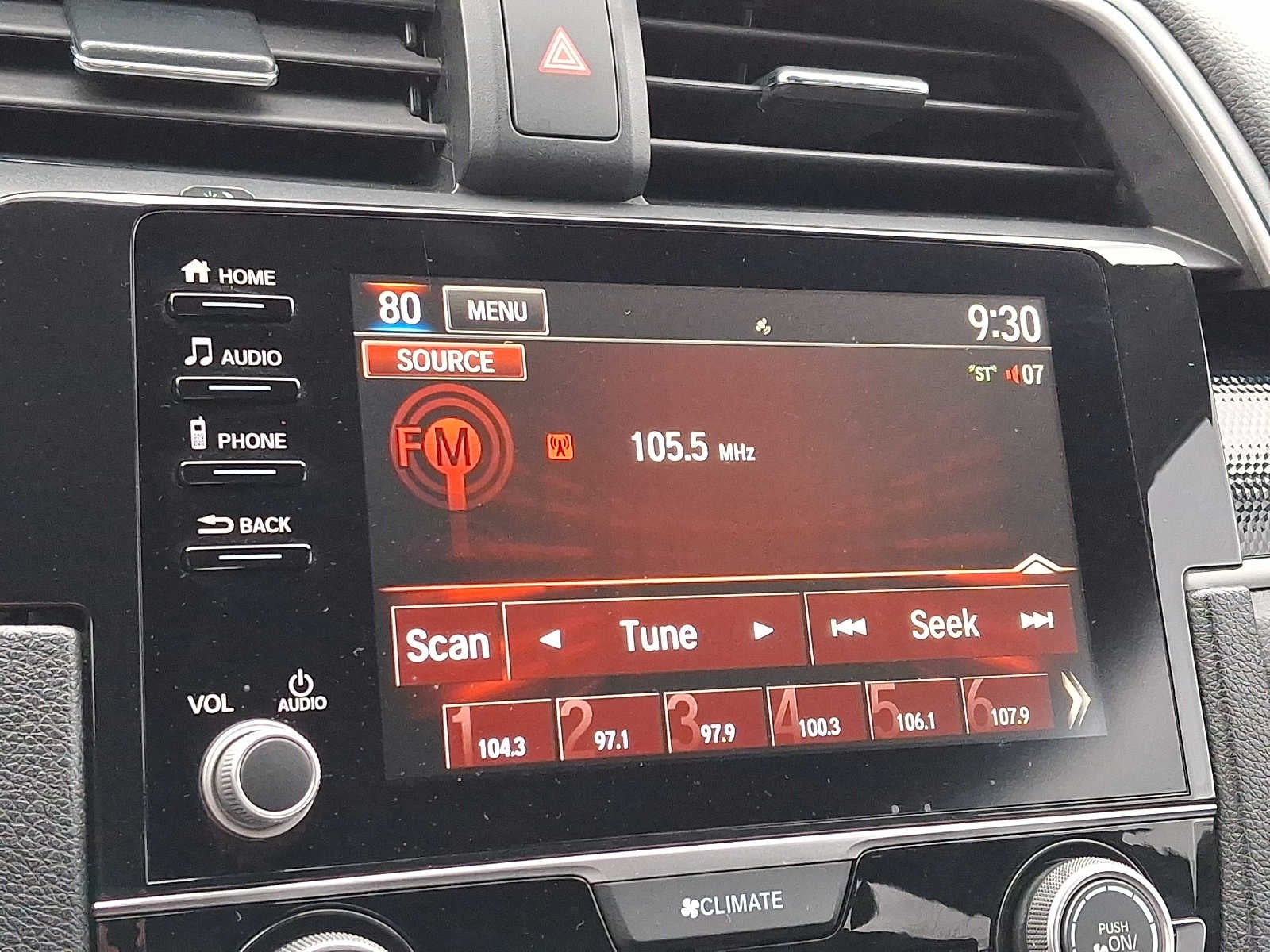 2019 Honda Civic Sport CVT