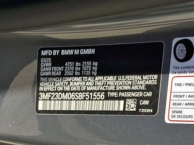 2025 BMW M2 Coupe