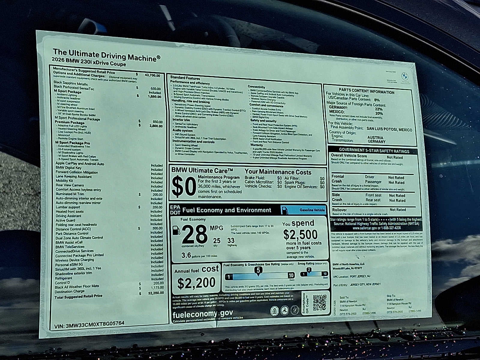 2026 BMW 2 Series 230i xDrive Coupe