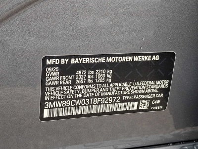 2026 BMW 3 Series 330i NA xDrive Sedan