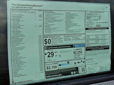 2026 BMW 3 Series 330i NA xDrive Sedan