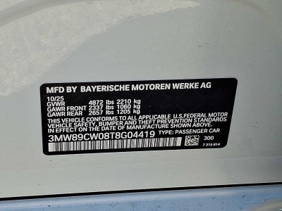 2026 BMW 3 Series 330i NA xDrive Sedan