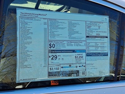 2026 BMW 3 Series 330i NA xDrive Sedan