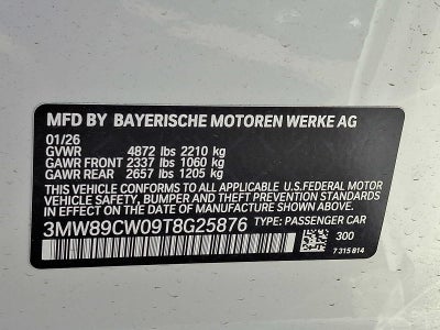 2026 BMW 3 Series 330i NA xDrive Sedan