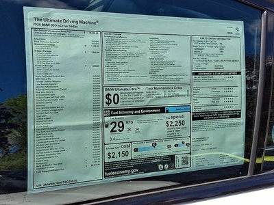 2026 BMW 3 Series 330i NA xDrive Sedan