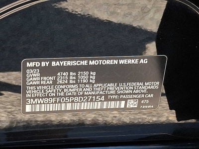2023 BMW 3 Series 330i xDrive Sedan