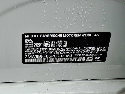 2023 BMW 3 Series 330i xDrive Sedan