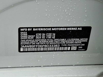 2023 BMW 3 Series 330i xDrive Sedan