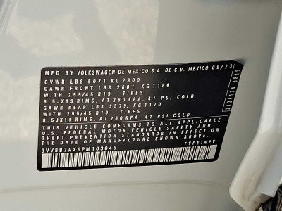 2023 Volkswagen Tiguan 2.0T SE R-Line Black 4MOTION
