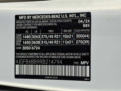 2024 Mercedes-Benz GLE AMG® GLE 53 4MATIC®+ SUV