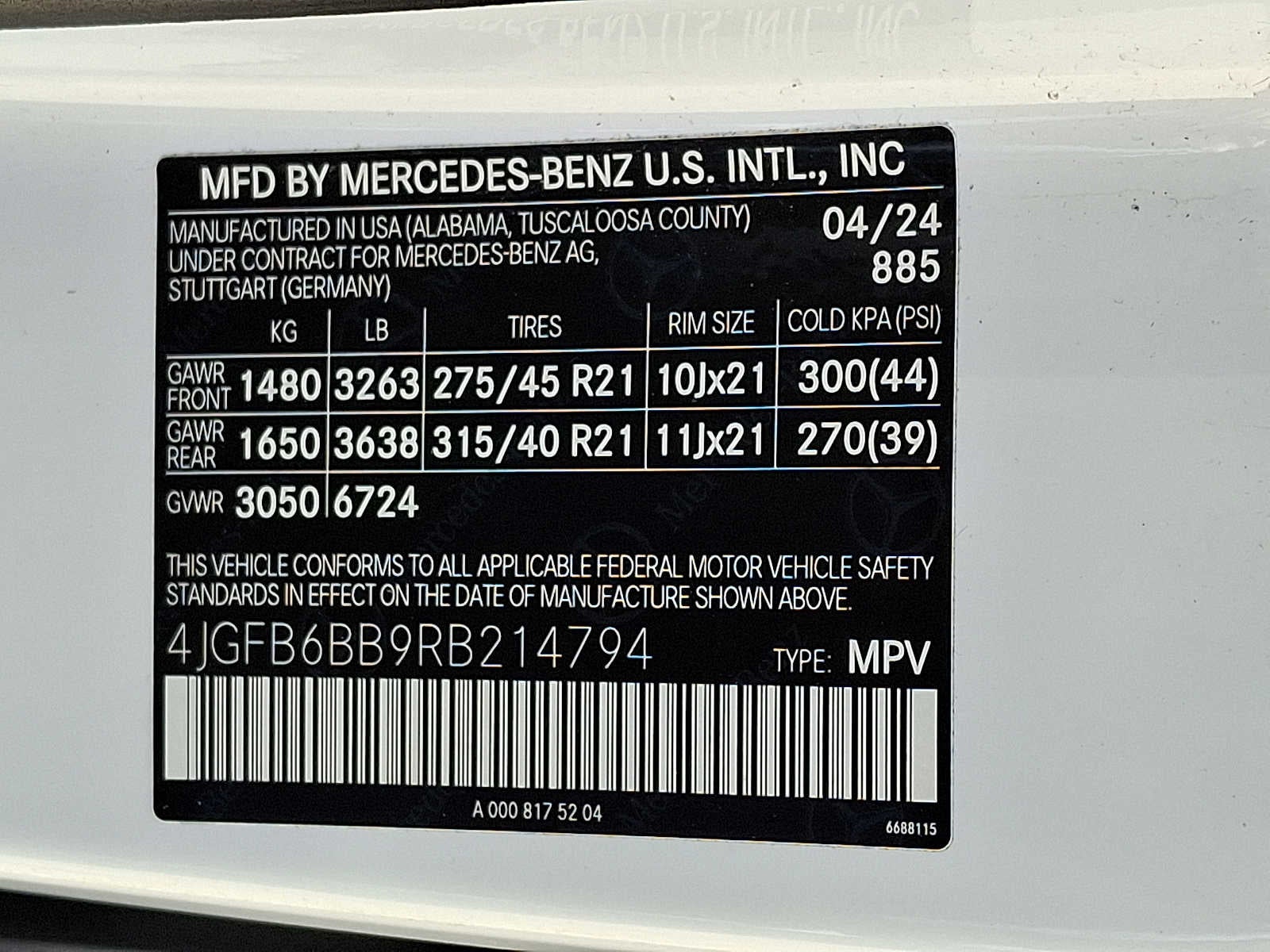 2024 Mercedes-Benz GLE AMG® GLE 53 4MATIC®+ SUV
