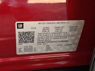 2018 Buick Enclave AWD 4dr Essence