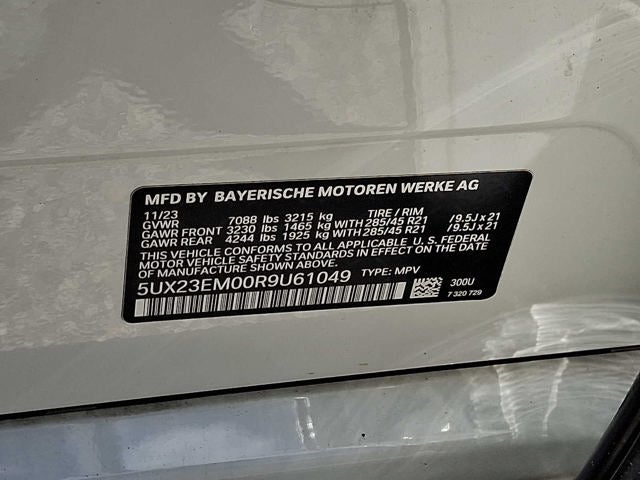 2024 BMW X7 xDrive40i Sports Activity Vehicle