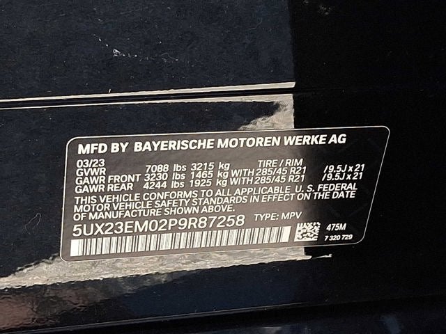 2023 BMW X7 xDrive40i Sports Activity Vehicle