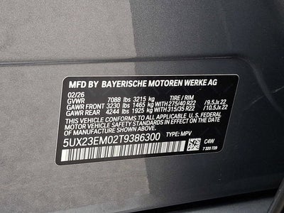 2026 BMW X7 xDrive40i Sports Activity Vehicle