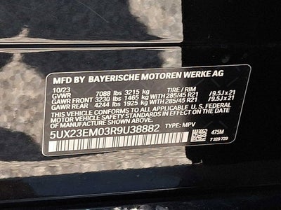 2024 BMW X7 xDrive40i Sports Activity Vehicle