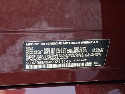 2025 BMW X7 xDrive40i Sports Activity Vehicle