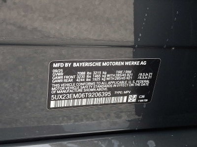 2026 BMW X7 xDrive40i Sports Activity Vehicle