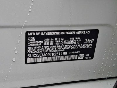 2026 BMW X7 xDrive40i Sports Activity Vehicle