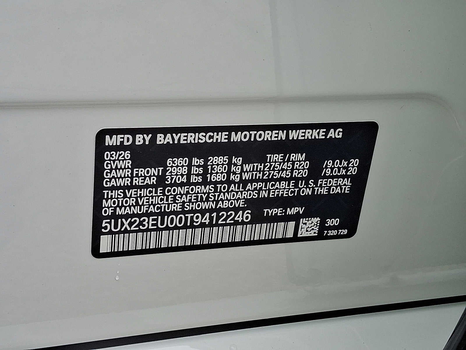 2026 BMW X5 xDrive40i Sports Activity Vehicle