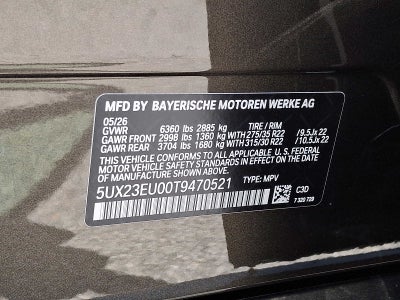 2026 BMW X5 xDrive40i Sports Activity Vehicle