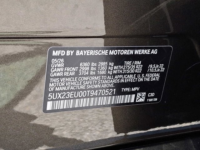 2026 BMW X5 xDrive40i Sports Activity Vehicle