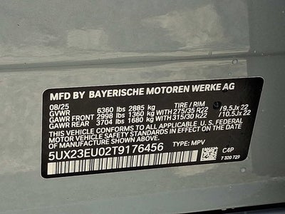 2026 BMW X5 xDrive40i Sports Activity Vehicle