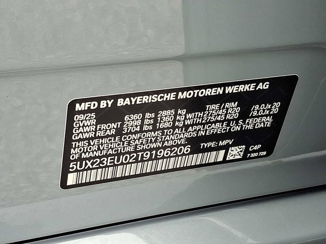 2026 BMW X5 xDrive40i Sports Activity Vehicle