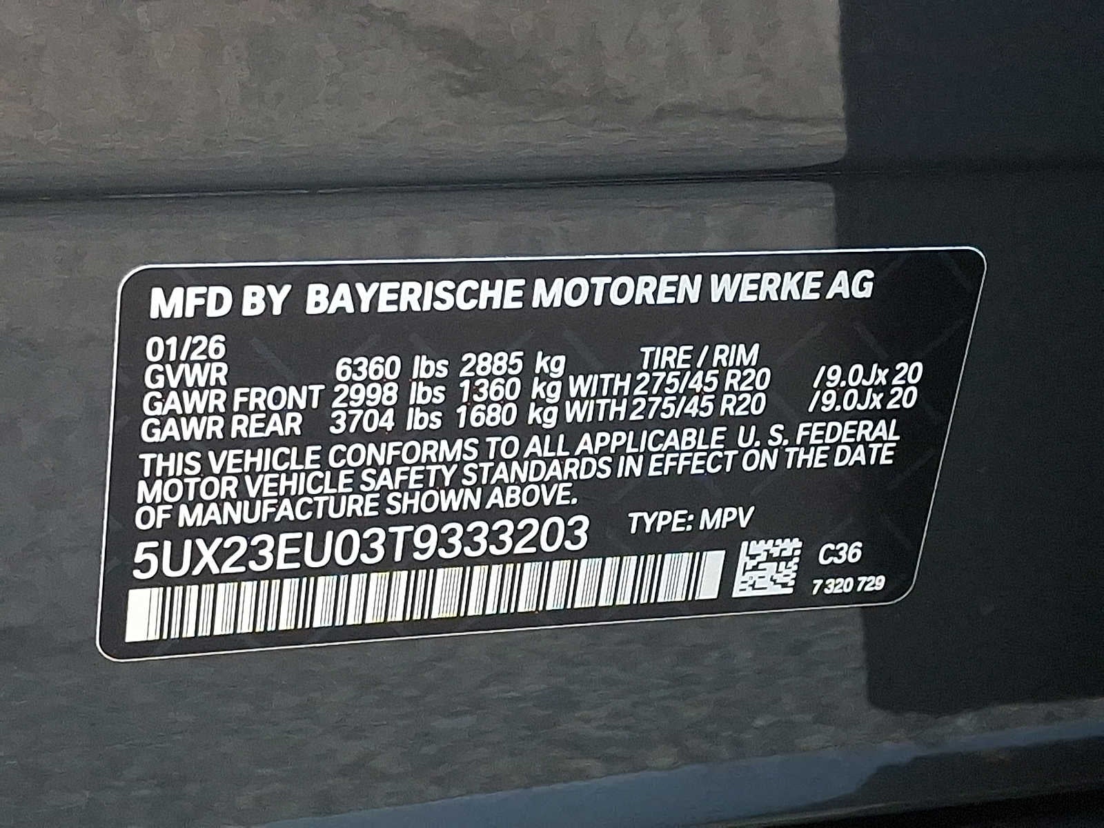 2026 BMW X5 xDrive40i Sports Activity Vehicle