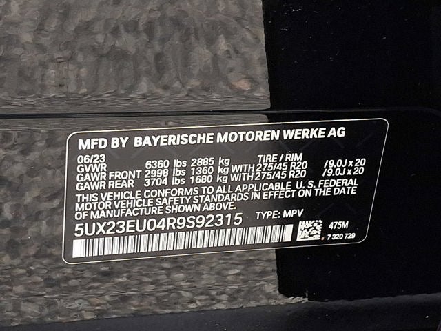 2024 BMW X5 xDrive40i Sports Activity Vehicle