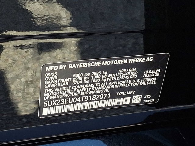 2026 BMW X5 xDrive40i Sports Activity Vehicle