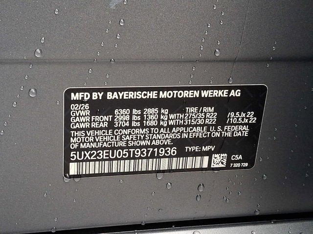 2026 BMW X5 xDrive40i Sports Activity Vehicle