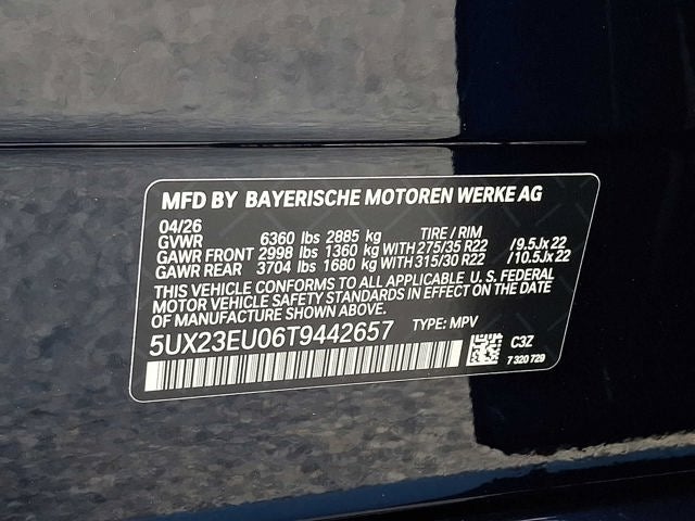 2026 BMW X5 xDrive40i Sports Activity Vehicle