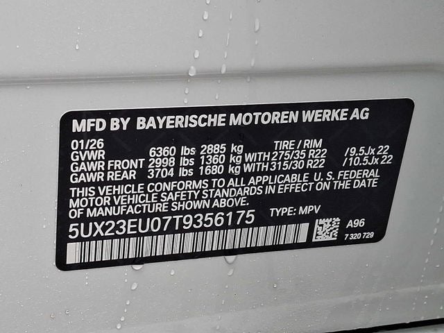 2026 BMW X5 xDrive40i Sports Activity Vehicle