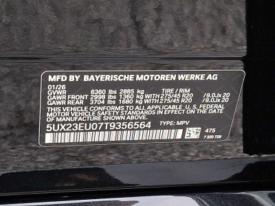 2026 BMW X5 xDrive40i Sports Activity Vehicle