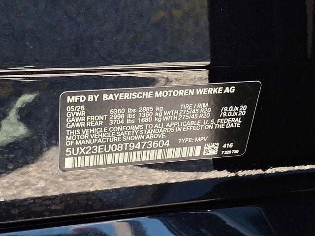 2026 BMW X5 xDrive40i Sports Activity Vehicle