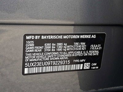 2026 BMW X5 xDrive40i Sports Activity Vehicle
