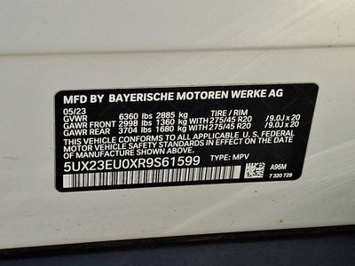 2024 BMW X5 xDrive40i Sports Activity Vehicle