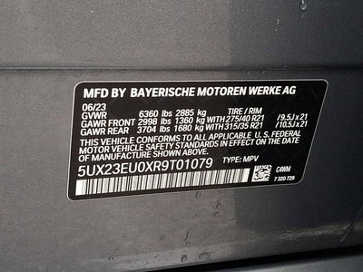 2024 BMW X5 xDrive40i Sports Activity Vehicle