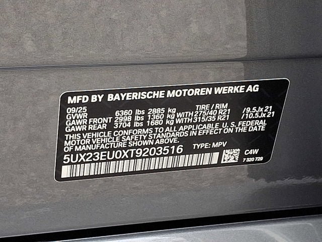 2026 BMW X5 xDrive40i Sports Activity Vehicle