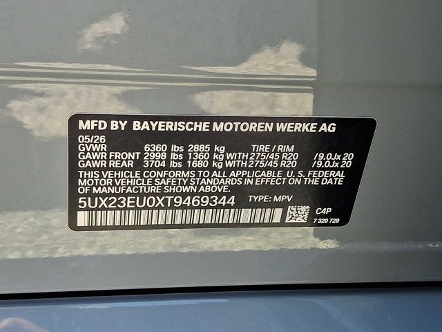 2026 BMW X5 xDrive40i Sports Activity Vehicle