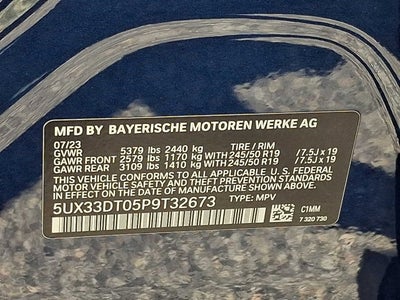 2023 BMW X4 xDrive30i Sports Activity Coupe